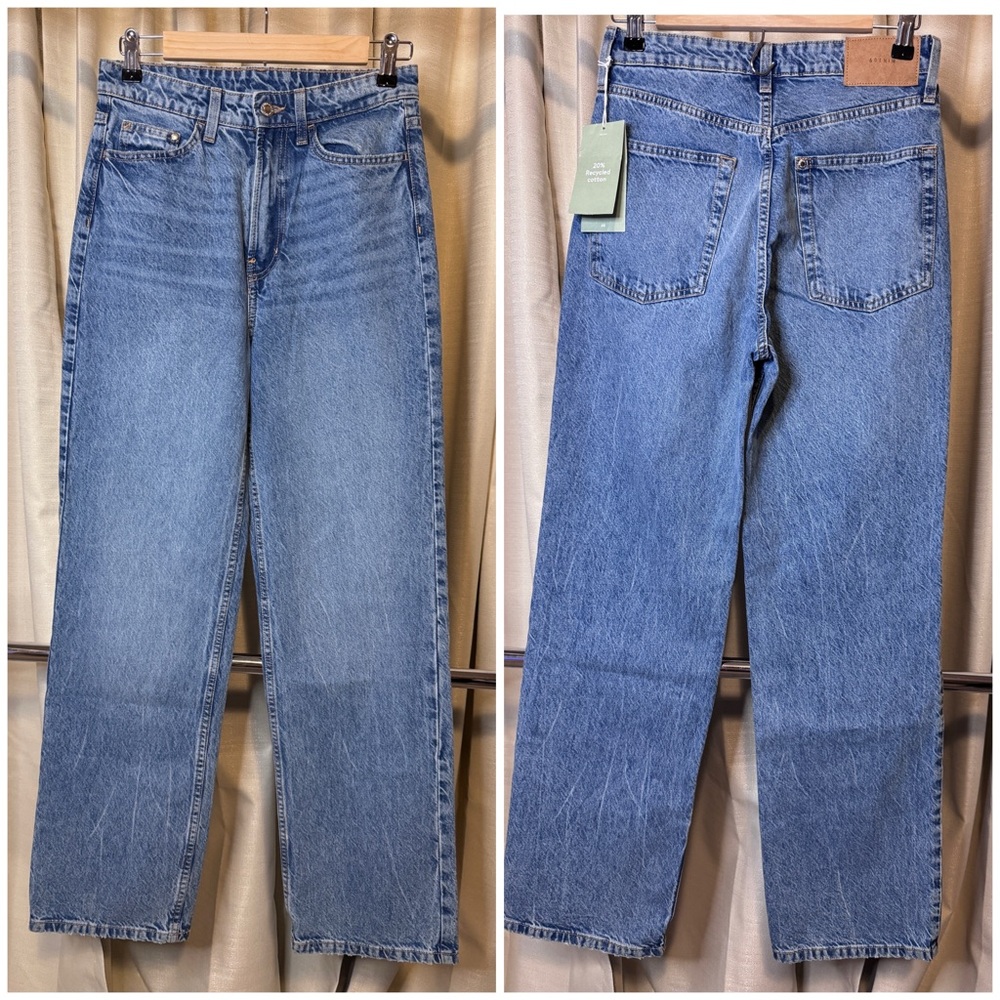 H&M Straight Leg 100% cotton Jeans